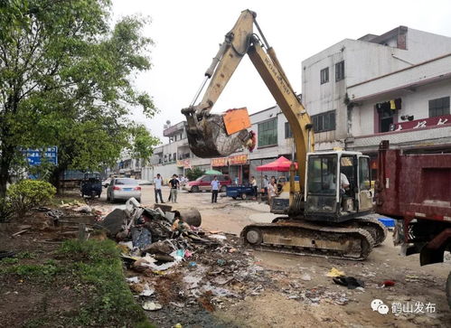 鶴城鎮(zhèn)325國道兩側(cè)建筑物全面拆除工作正式啟動(dòng)